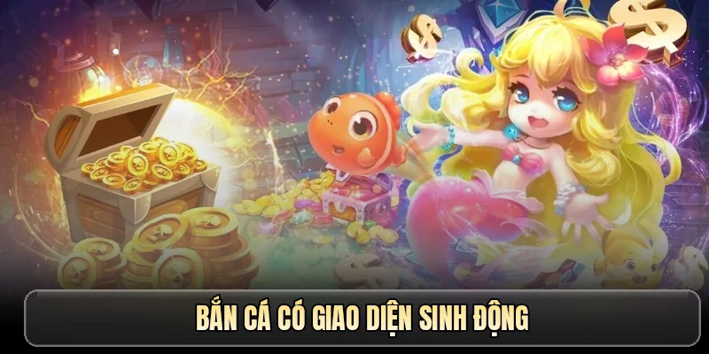 Bắn cá có giao diện sinh động