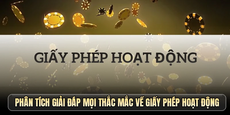 Phân tích giải đáp mọi thắc mắc về giấy phép hoạt động